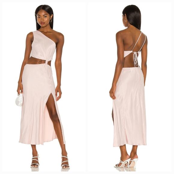 LPA Imani Dress in Blush Pink - Picture 1 of 12